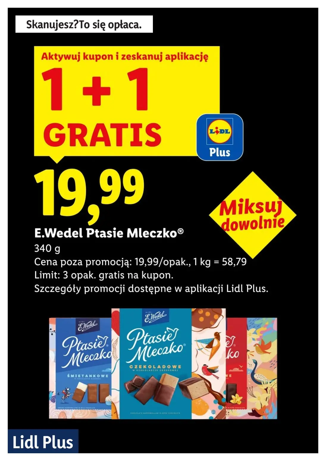 gazetka promocyjna LIDL Lidl plus. Skanujesz - To się opłaca - Strona 14