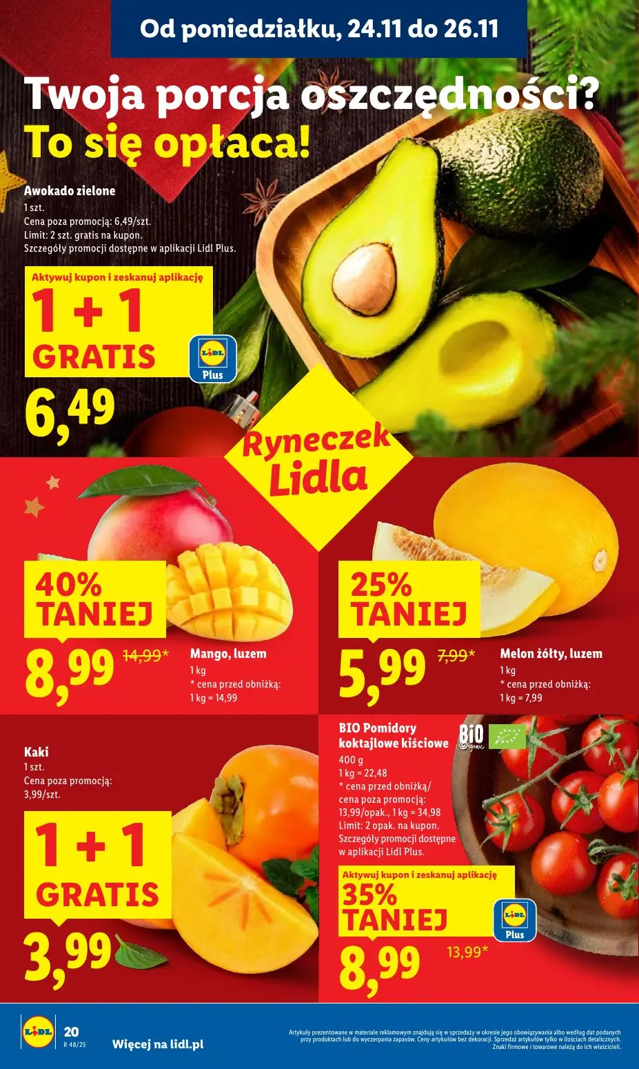 gazetka promocyjna LIDL Od poniedziałku - Strona 20