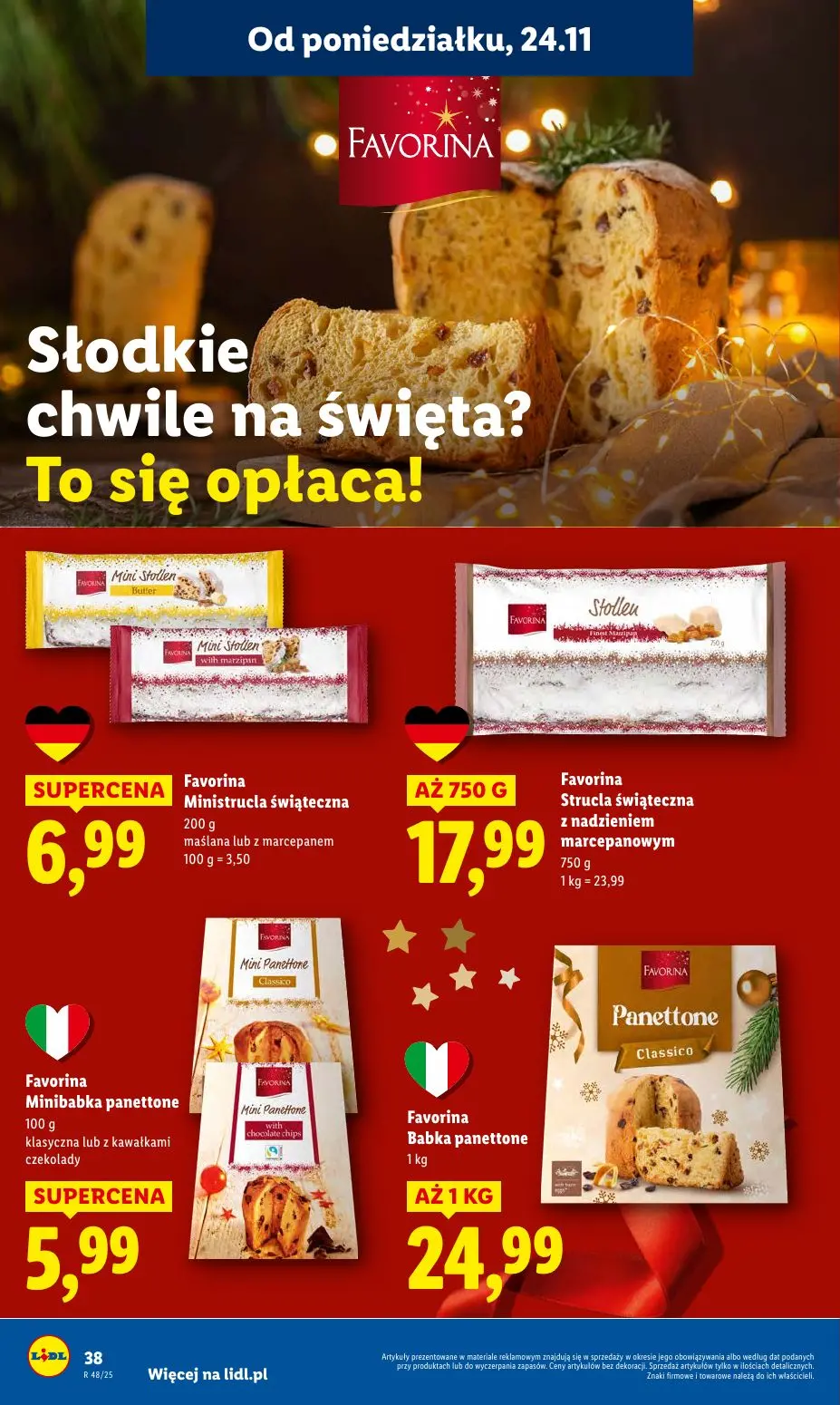 gazetka promocyjna LIDL Od poniedziałku - Strona 38