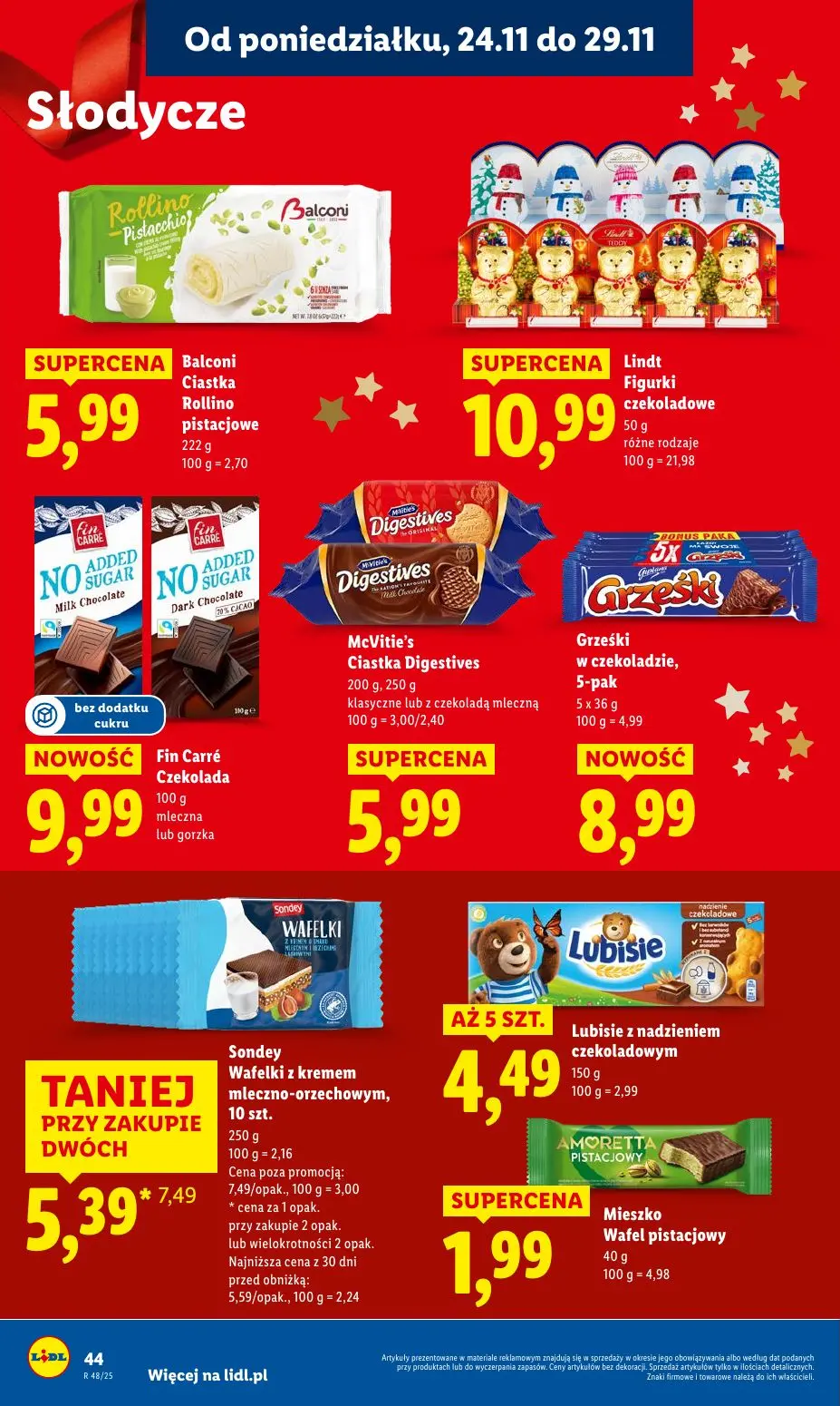 gazetka promocyjna LIDL Od poniedziałku - Strona 44