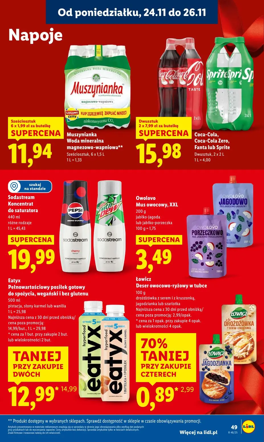 gazetka promocyjna LIDL Od poniedziałku - Strona 49