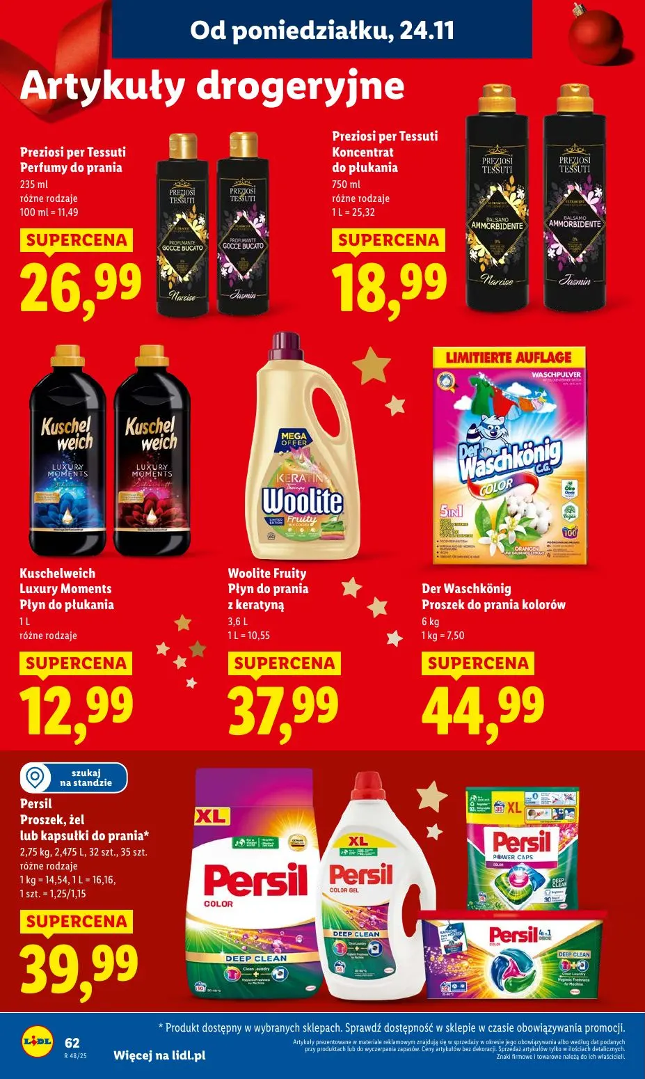 gazetka promocyjna LIDL Od poniedziałku - Strona 62