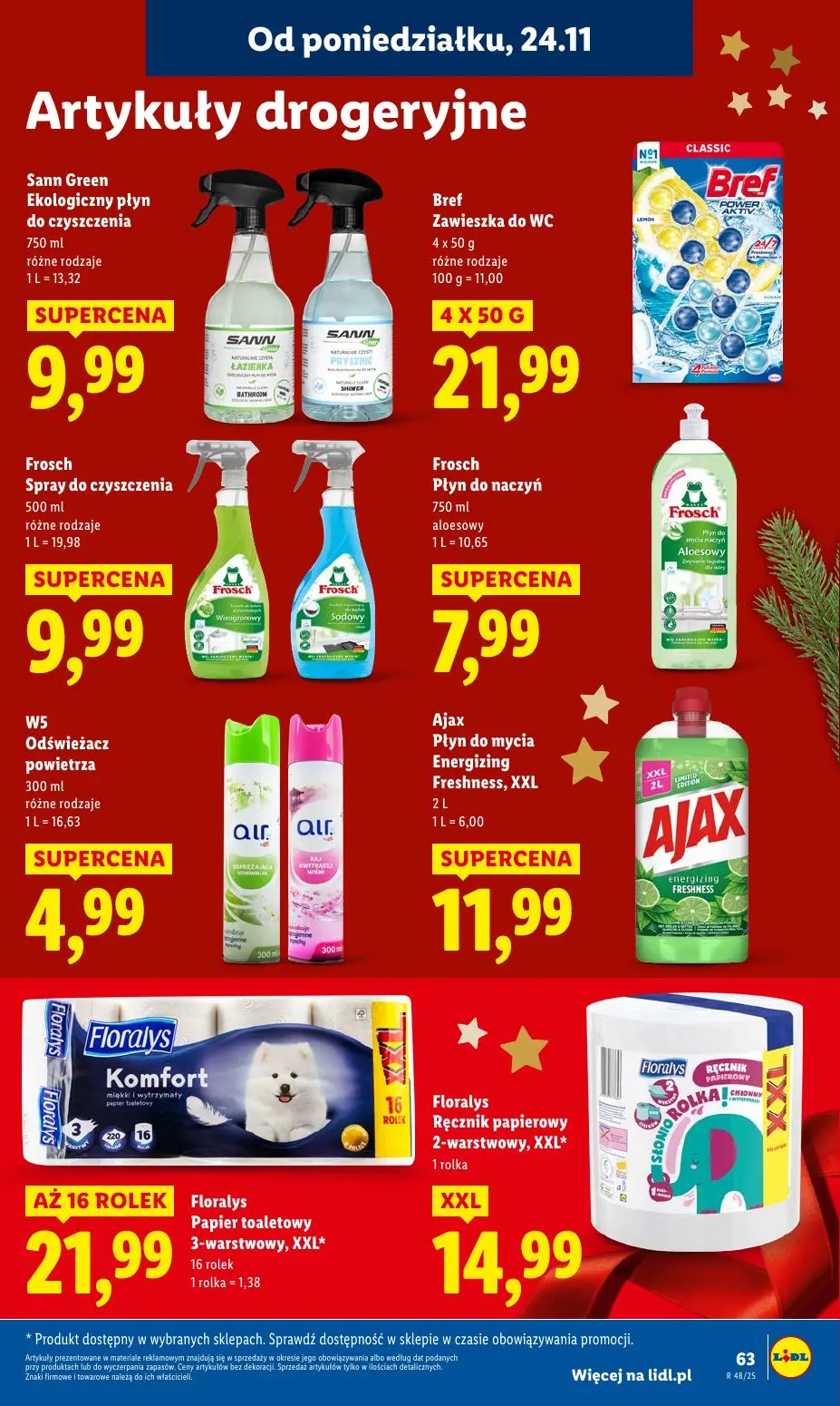 gazetka promocyjna LIDL Od poniedziałku - Strona 63