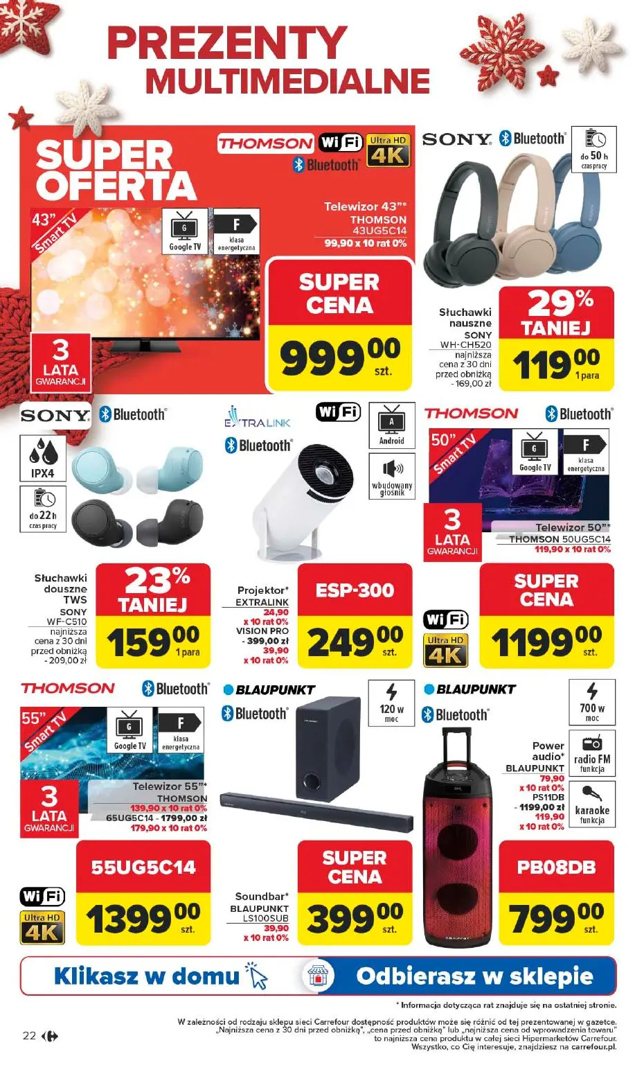 gazetka promocyjna Carrefour Święta spełnionych marzeń - Strona 22