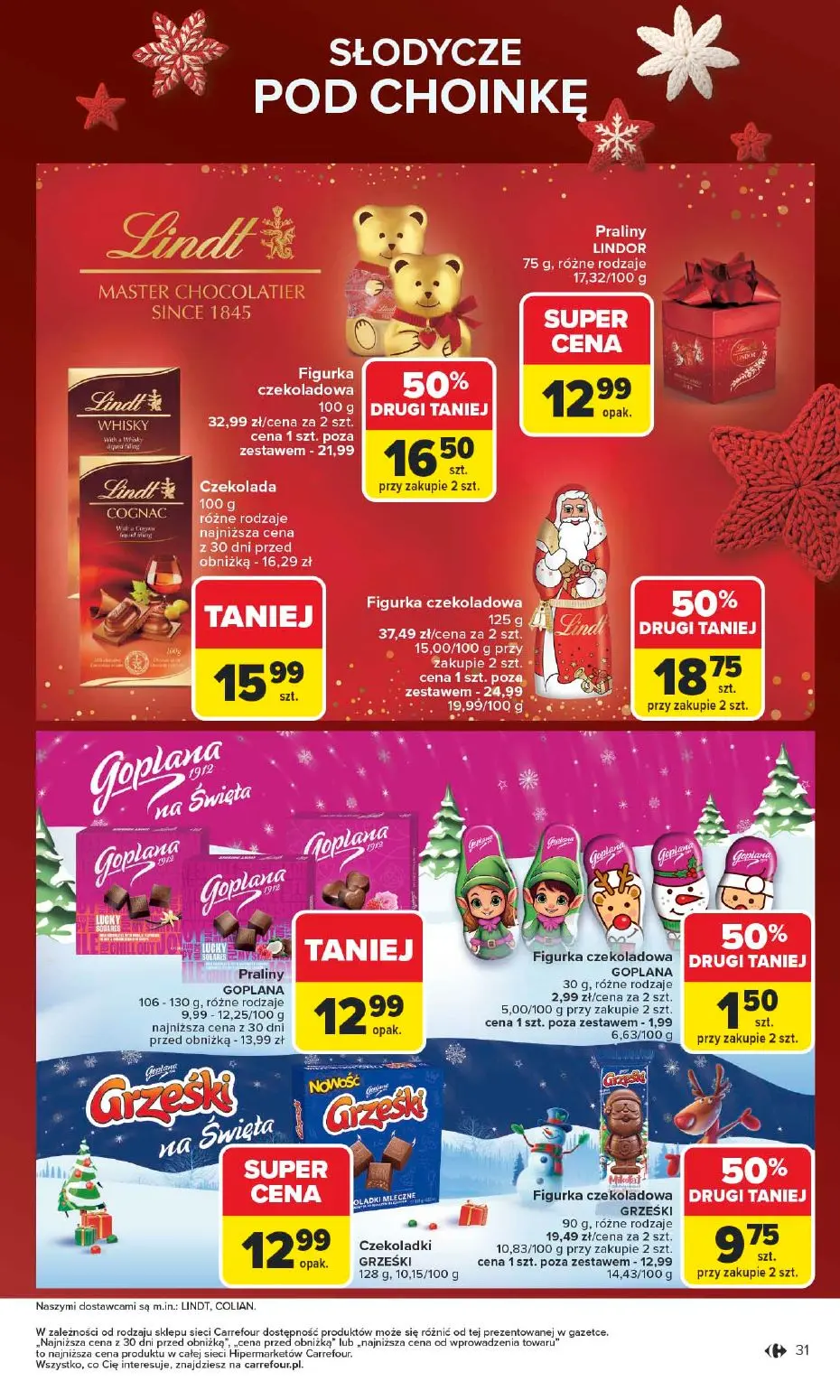 gazetka promocyjna Carrefour Święta spełnionych marzeń - Strona 31