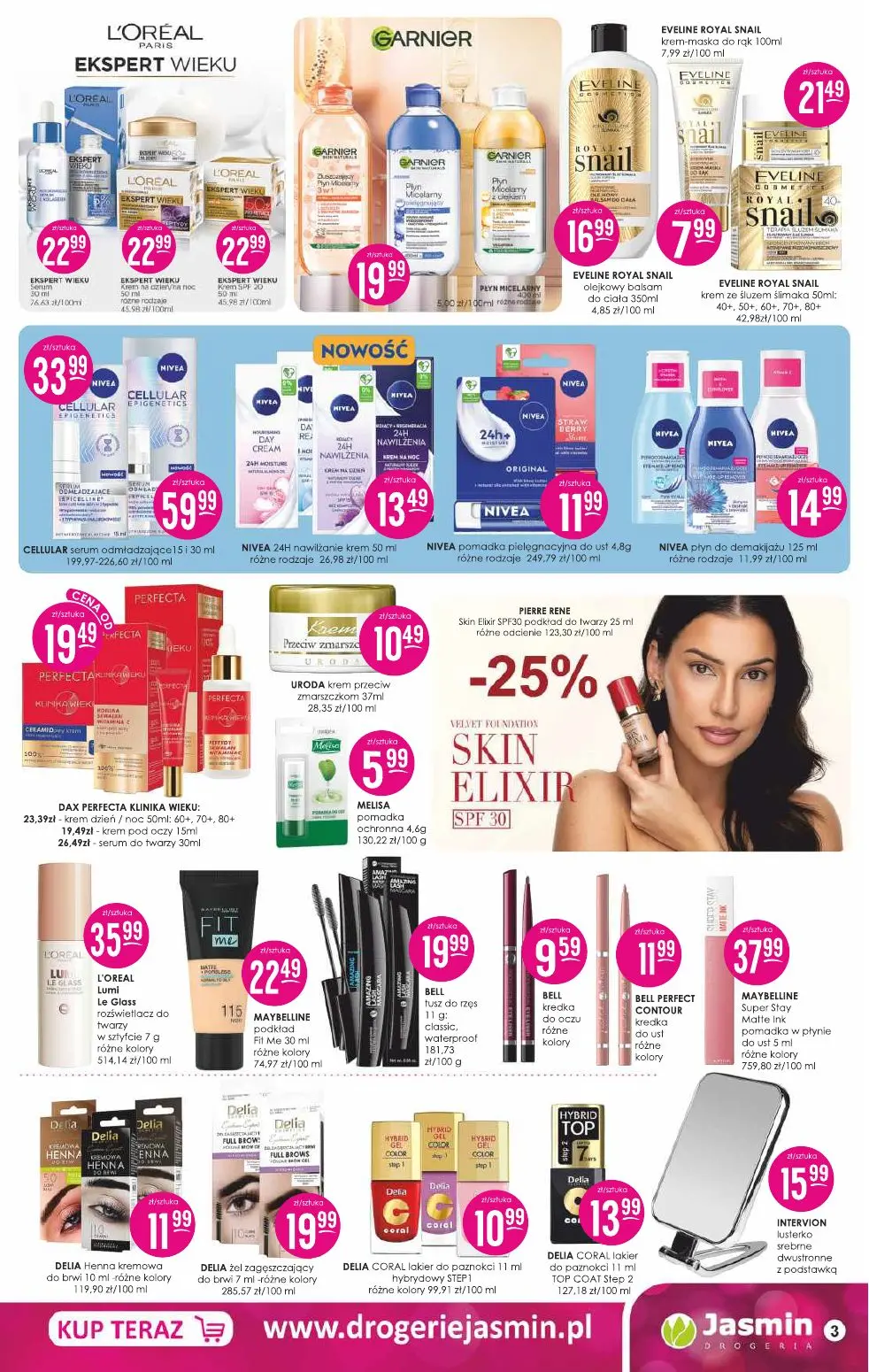 gazetka promocyjna DROGERIE JASMIN  - Strona 3