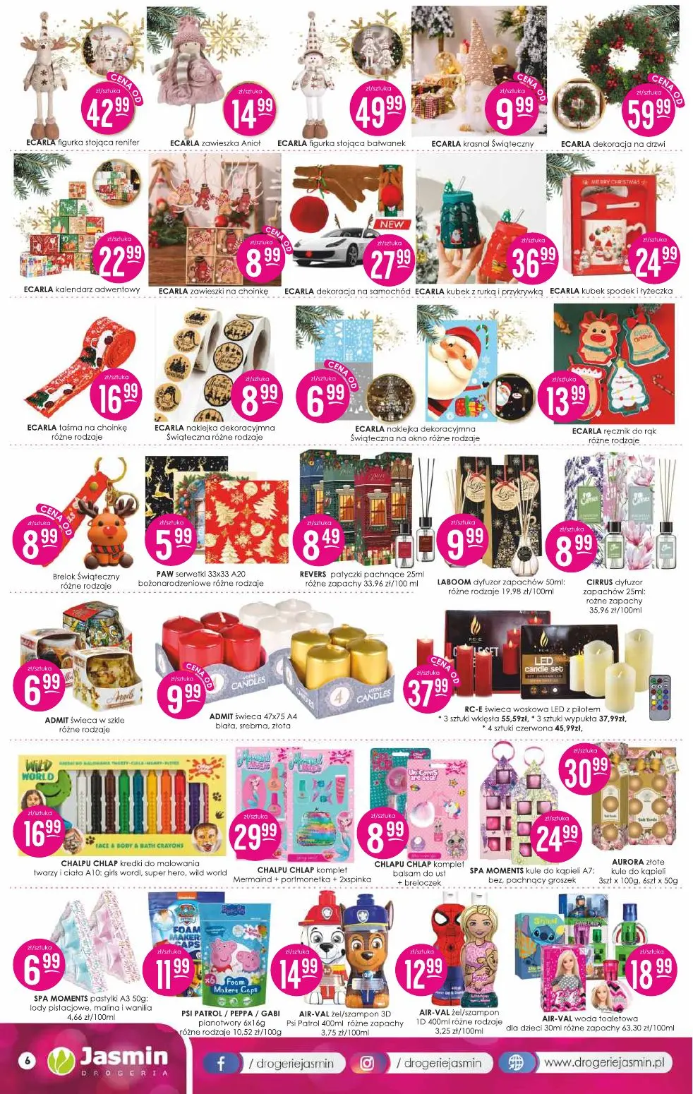 gazetka promocyjna DROGERIE JASMIN  - Strona 6