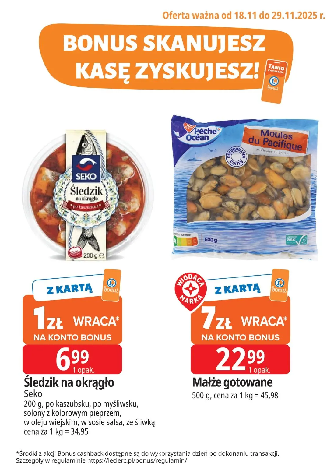 gazetka promocyjna E.Leclerc Bonus skanujesz kasę zyskujesz! - Strona 2