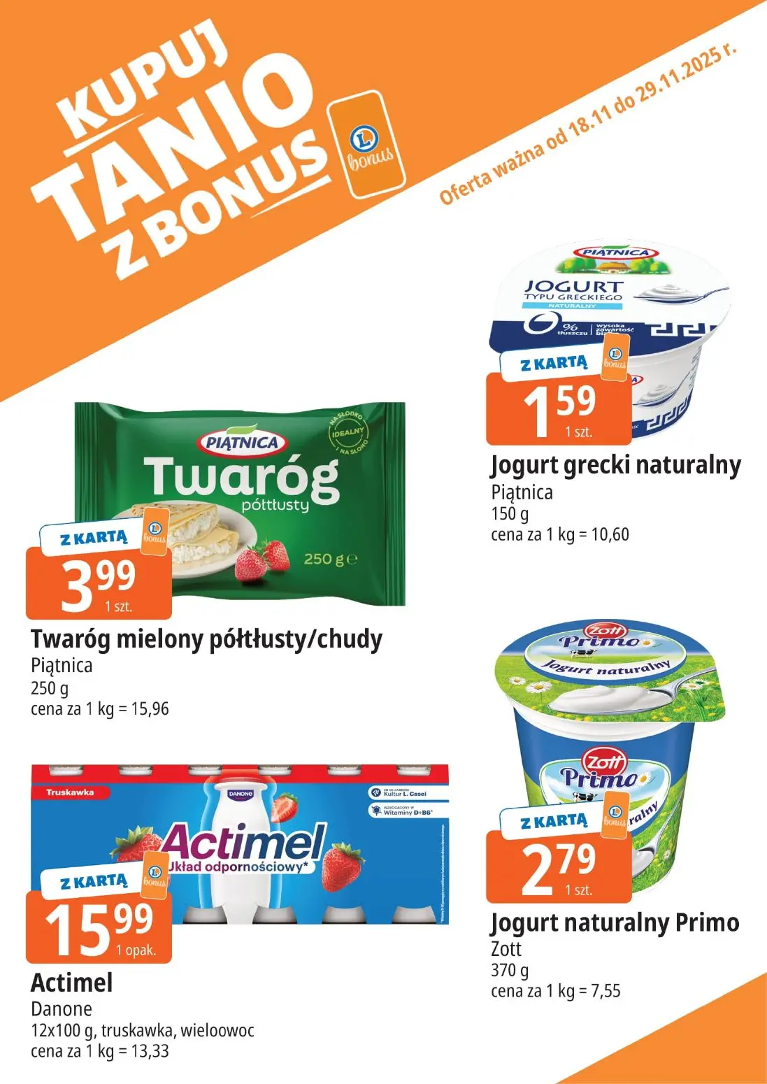 gazetka promocyjna E.Leclerc Bonus skanujesz kasę zyskujesz! - Strona 3