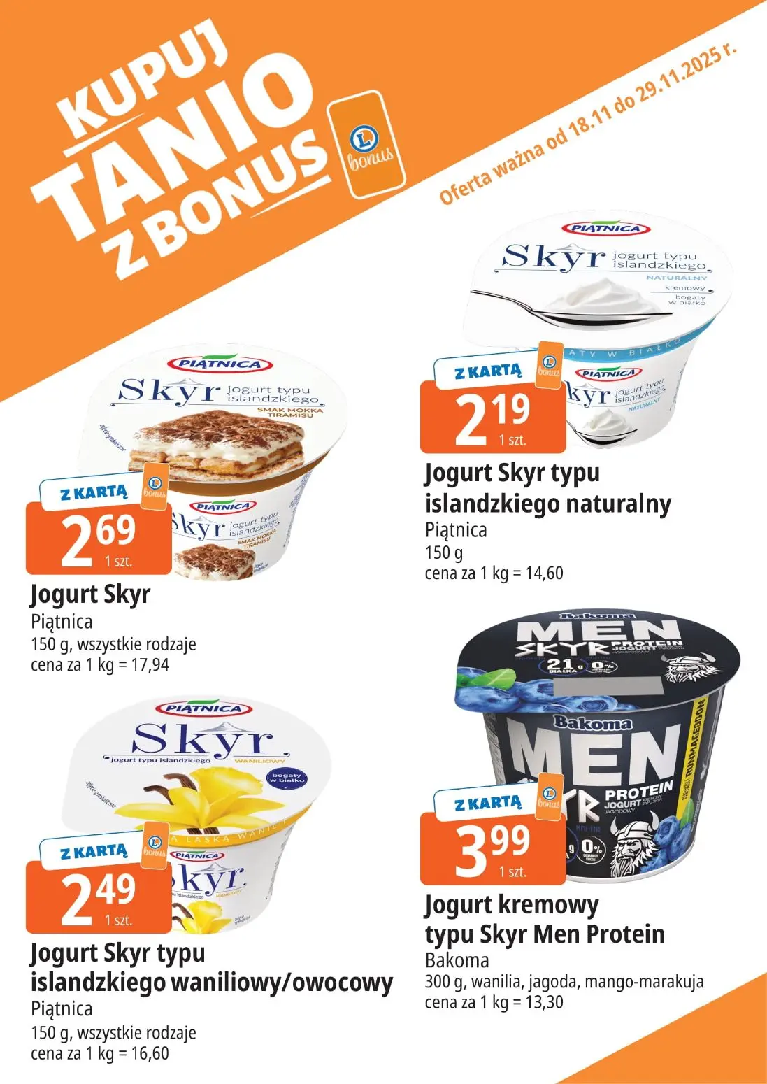 gazetka promocyjna E.Leclerc Bonus skanujesz kasę zyskujesz! - Strona 6