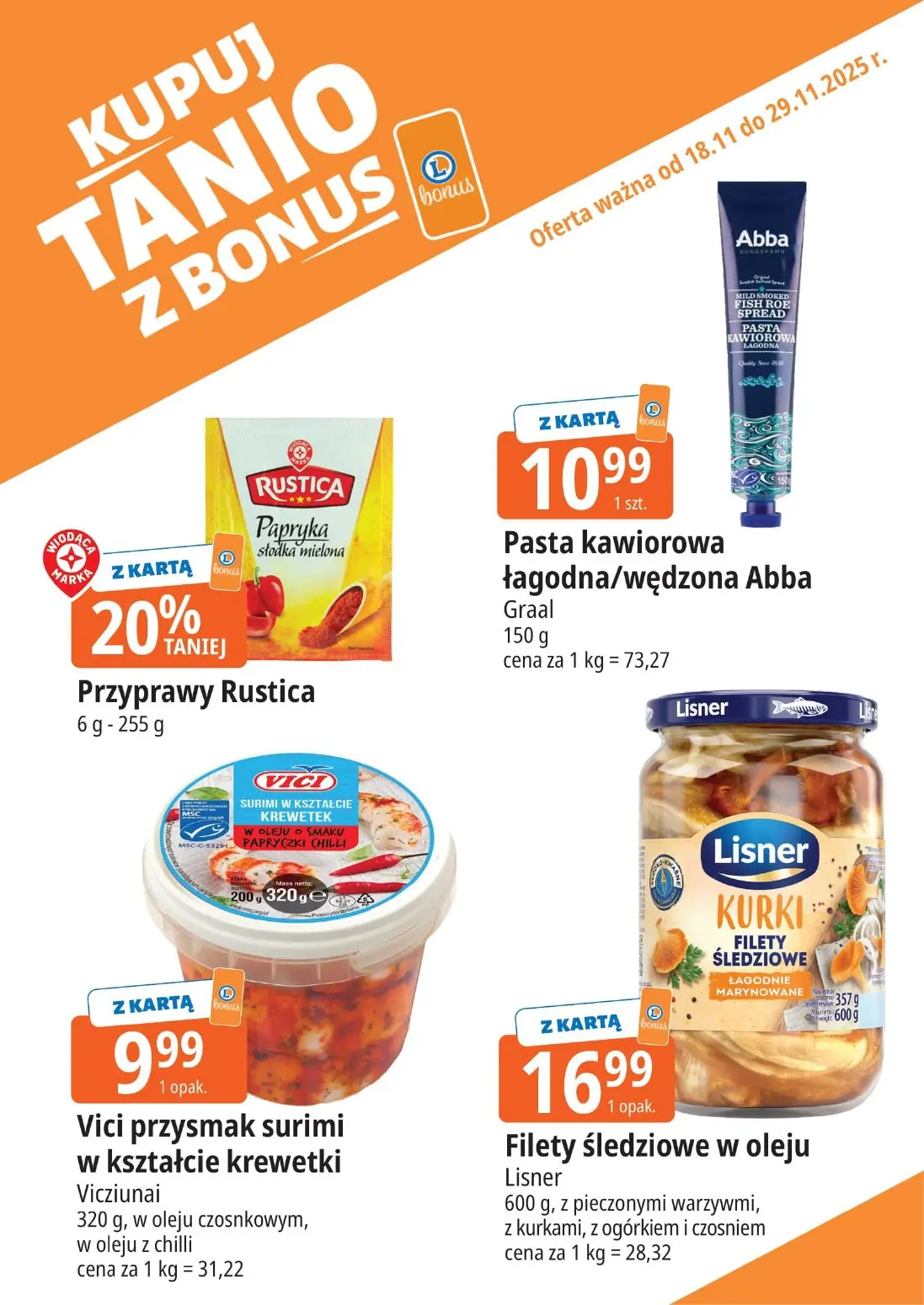 gazetka promocyjna E.Leclerc Bonus skanujesz kasę zyskujesz! - Strona 9