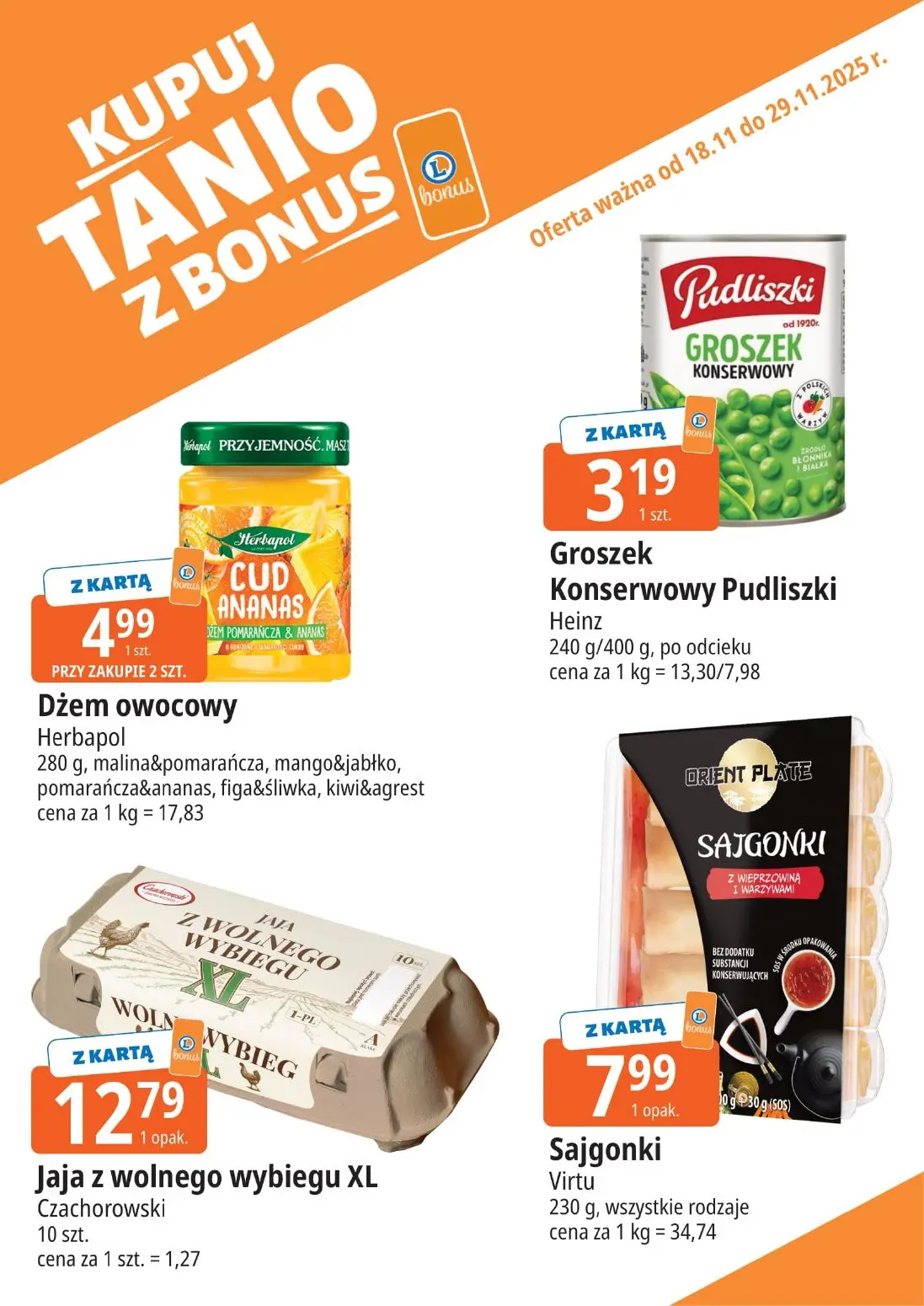 gazetka promocyjna E.Leclerc Bonus skanujesz kasę zyskujesz! - Strona 10