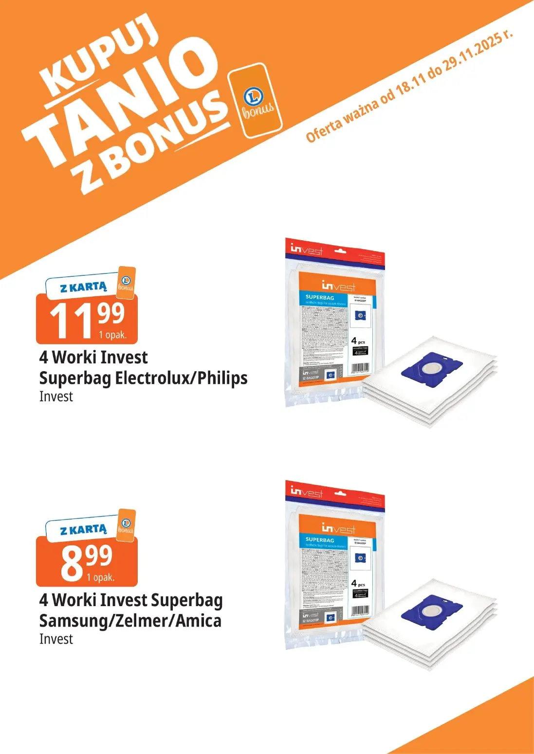 gazetka promocyjna E.Leclerc Bonus skanujesz kasę zyskujesz! - Strona 11