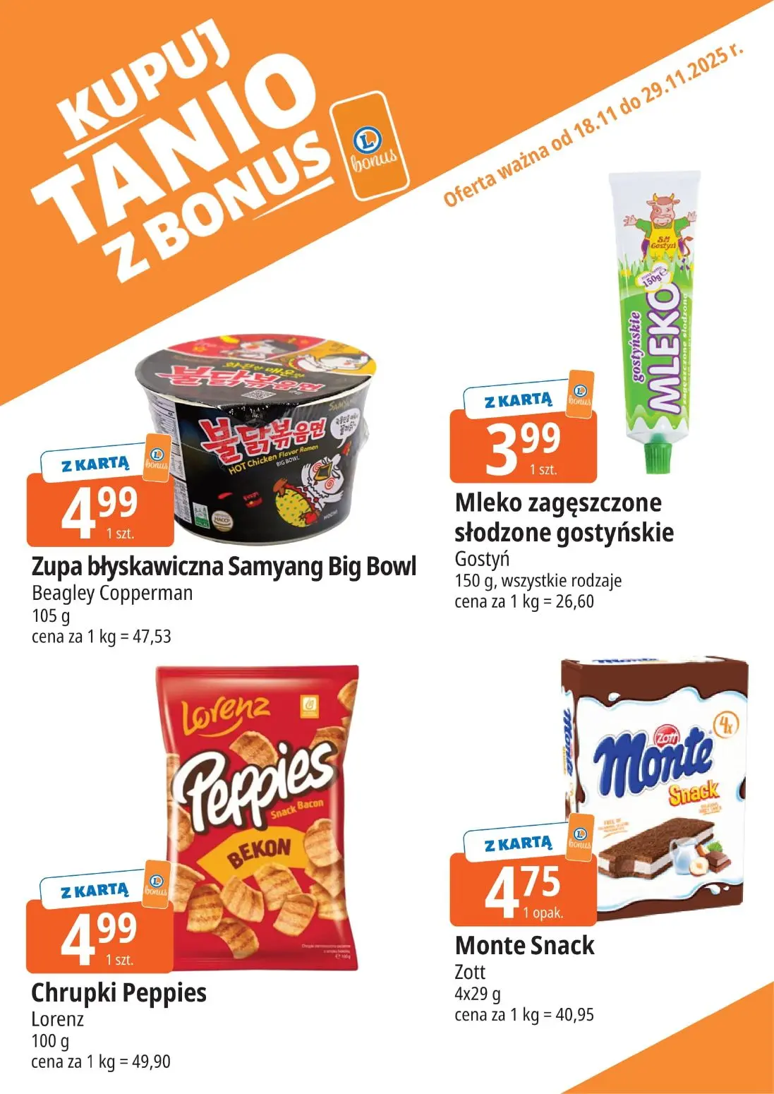 gazetka promocyjna E.Leclerc Bonus skanujesz kasę zyskujesz! - Strona 13