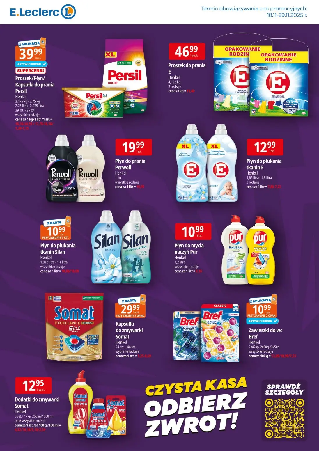 gazetka promocyjna E.Leclerc Czysta kasa odbierz zwrot! - Strona 2