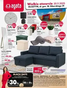 Gazetka promocyjna Agata, ważna od 2025-11-20 do 2025-11-29.