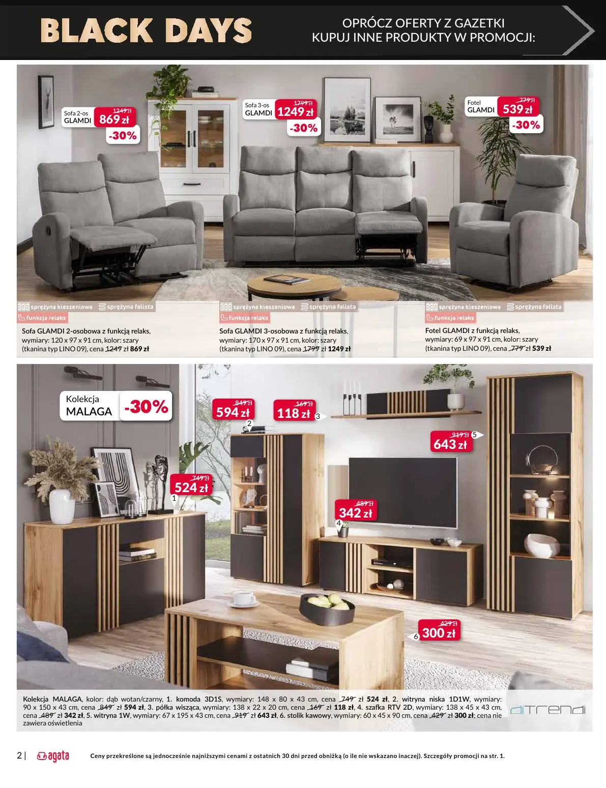 gazetka promocyjna Agata Wielkie otwarcie - Olsztyn - Strona 2