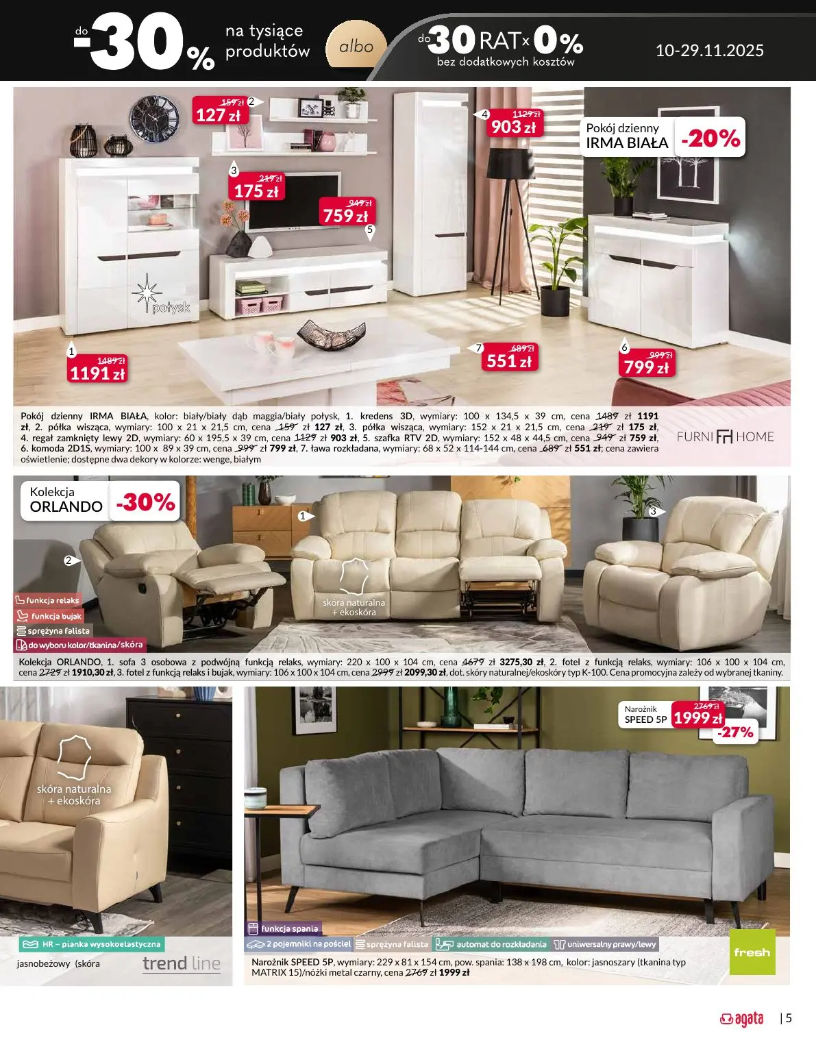 gazetka promocyjna Agata Wielkie otwarcie - Olsztyn - Strona 5