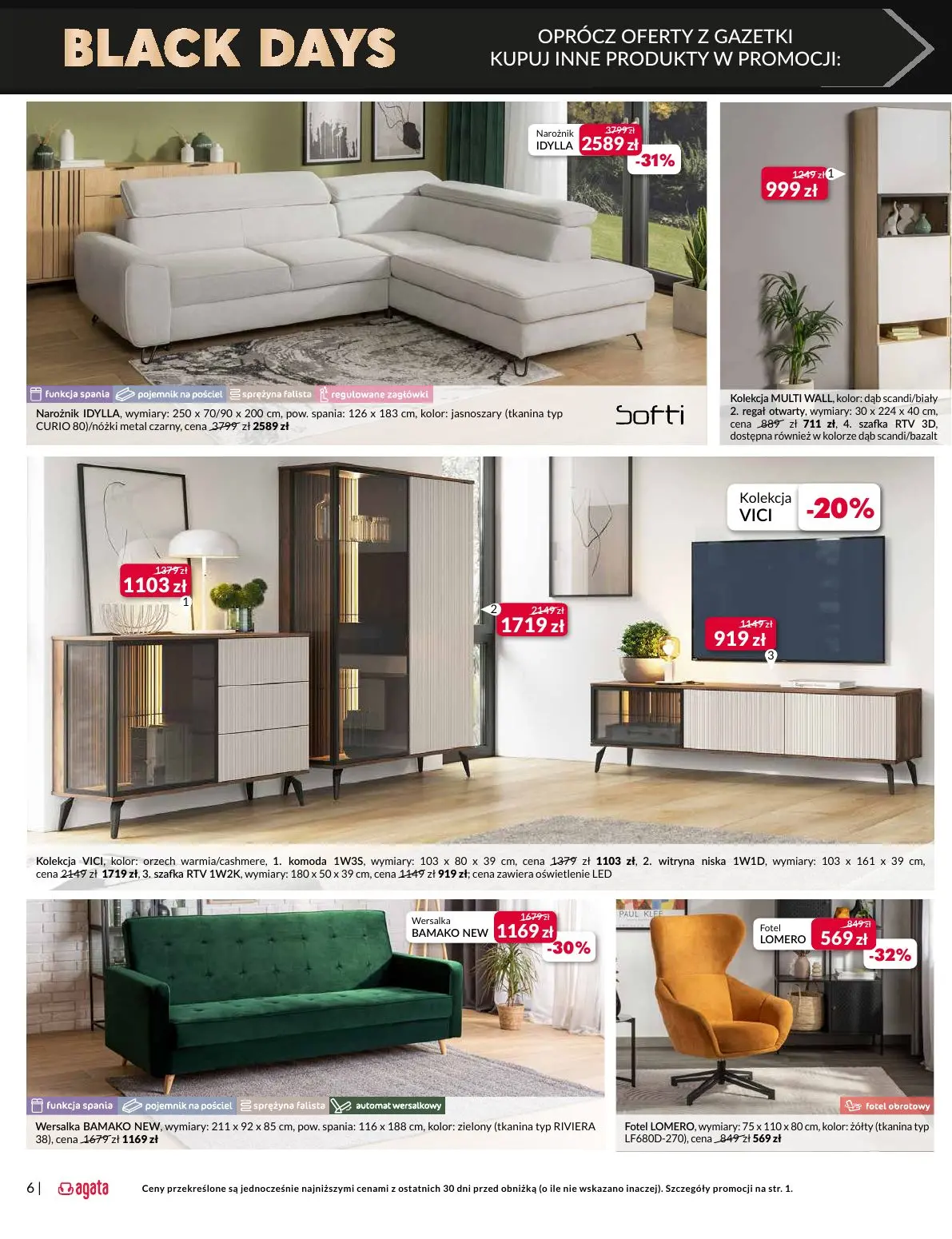 gazetka promocyjna Agata Wielkie otwarcie - Olsztyn - Strona 6