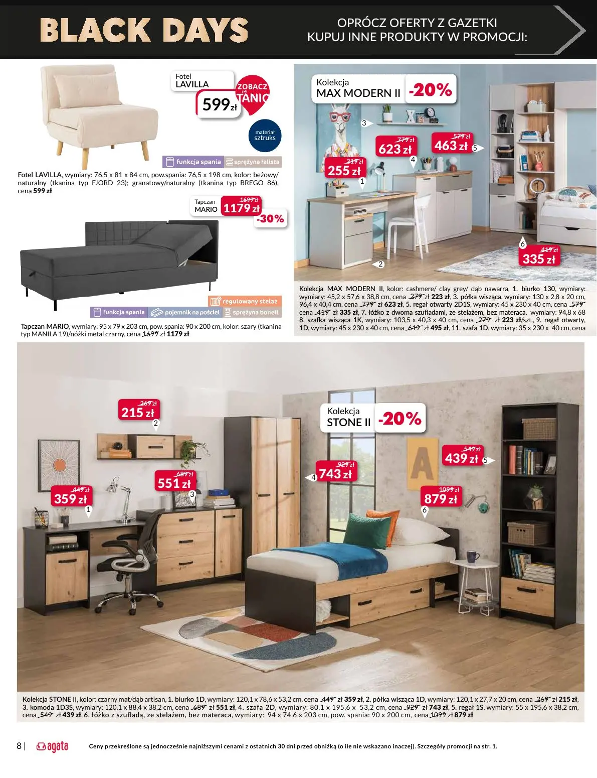 gazetka promocyjna Agata Wielkie otwarcie - Olsztyn - Strona 8