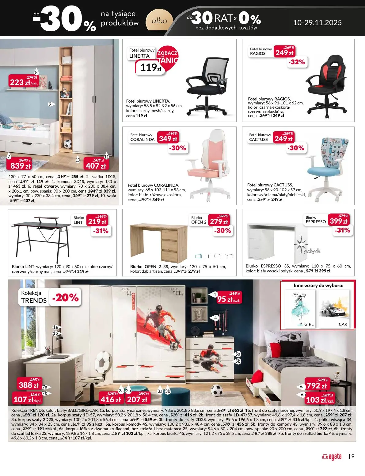 gazetka promocyjna Agata Wielkie otwarcie - Olsztyn - Strona 9