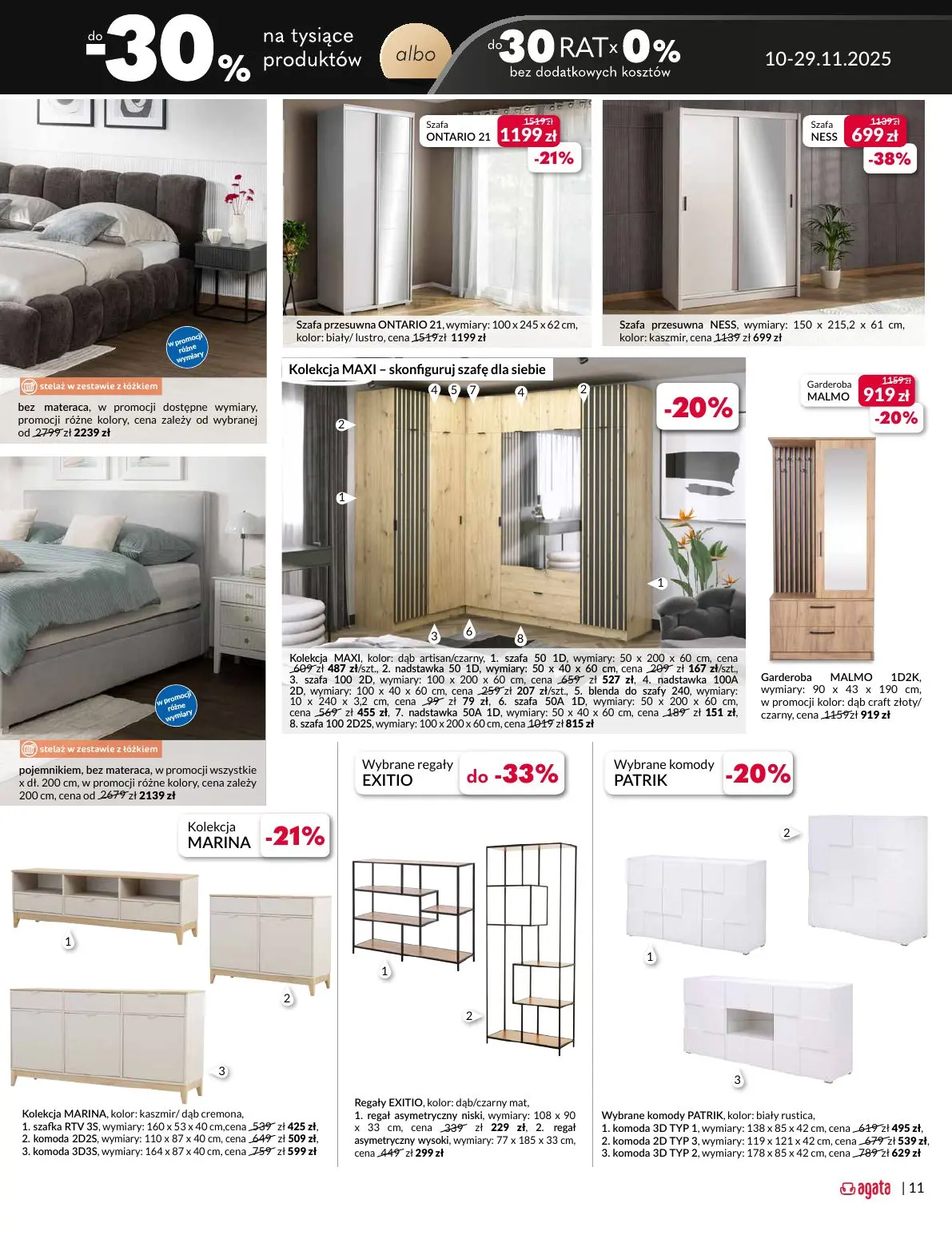 gazetka promocyjna Agata Wielkie otwarcie - Olsztyn - Strona 11