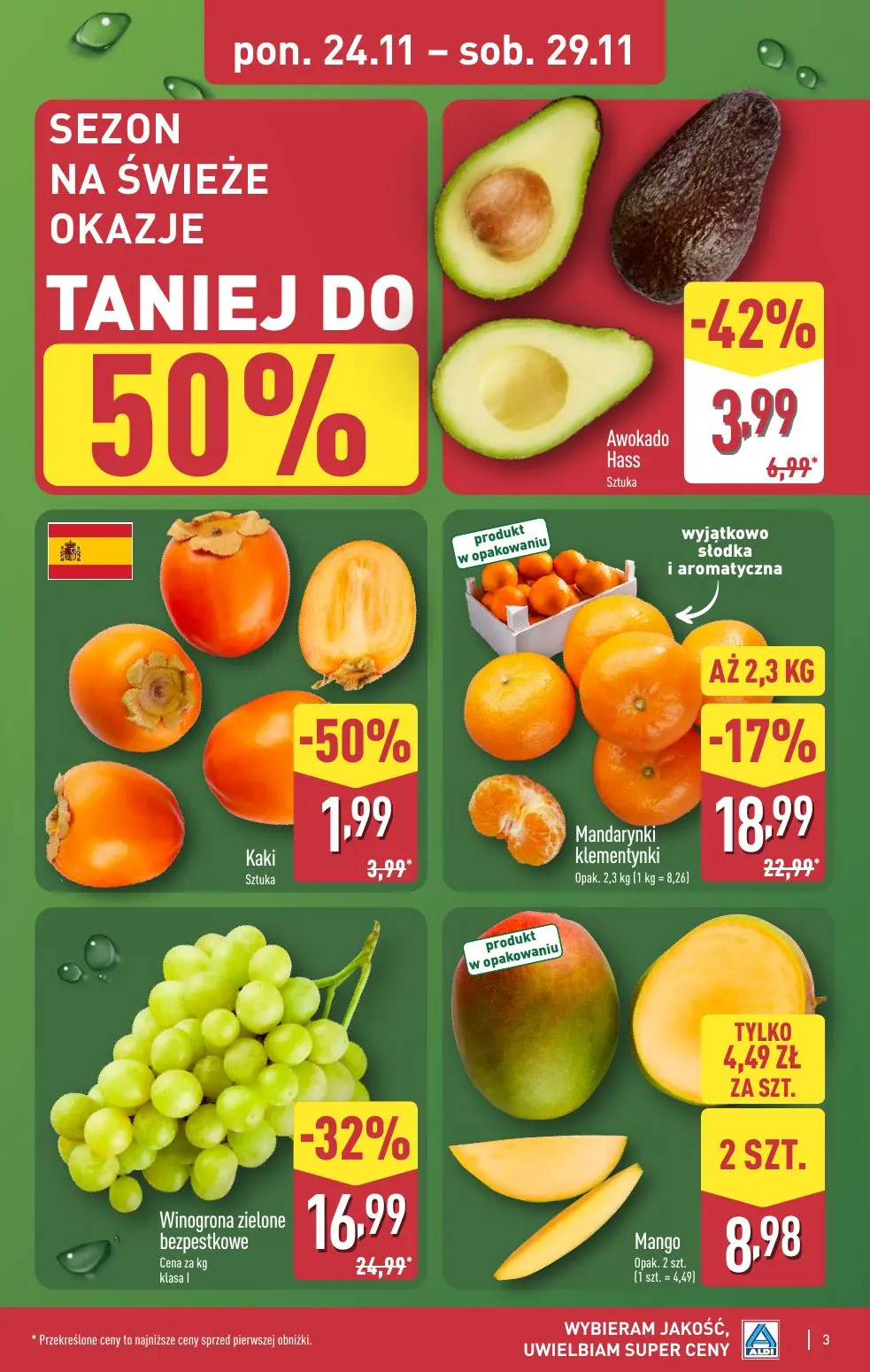 gazetka promocyjna ALDI Tydzień mega oszczędności - Strona 3
