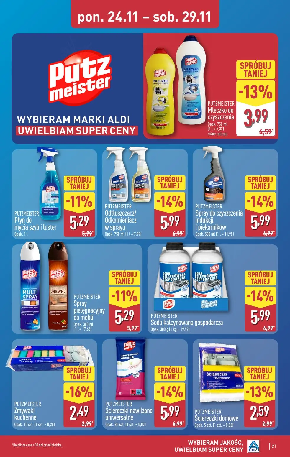 gazetka promocyjna ALDI Tydzień mega oszczędności - Strona 21