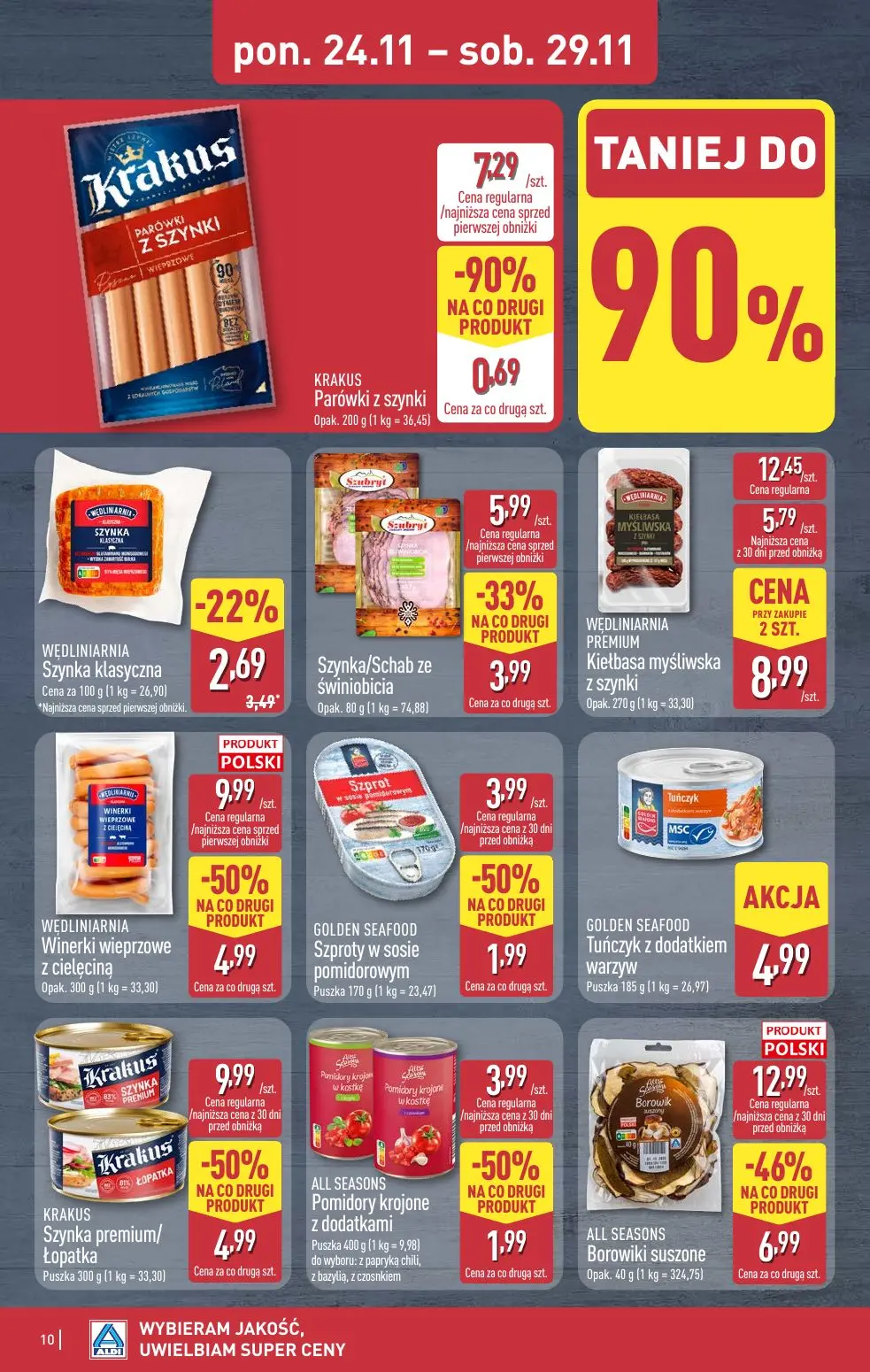 gazetka promocyjna ALDI Tydzień mega oszczędności - Strona 10