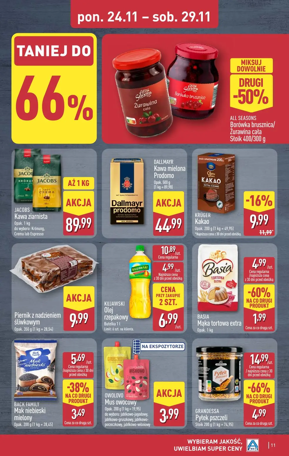 gazetka promocyjna ALDI Tydzień mega oszczędności - Strona 11