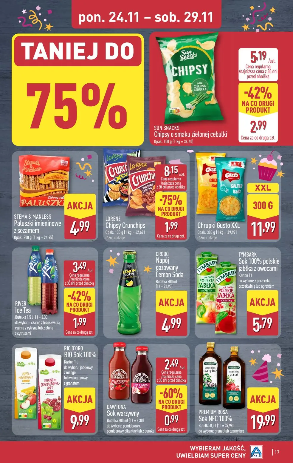 gazetka promocyjna ALDI Tydzień mega oszczędności - Strona 17