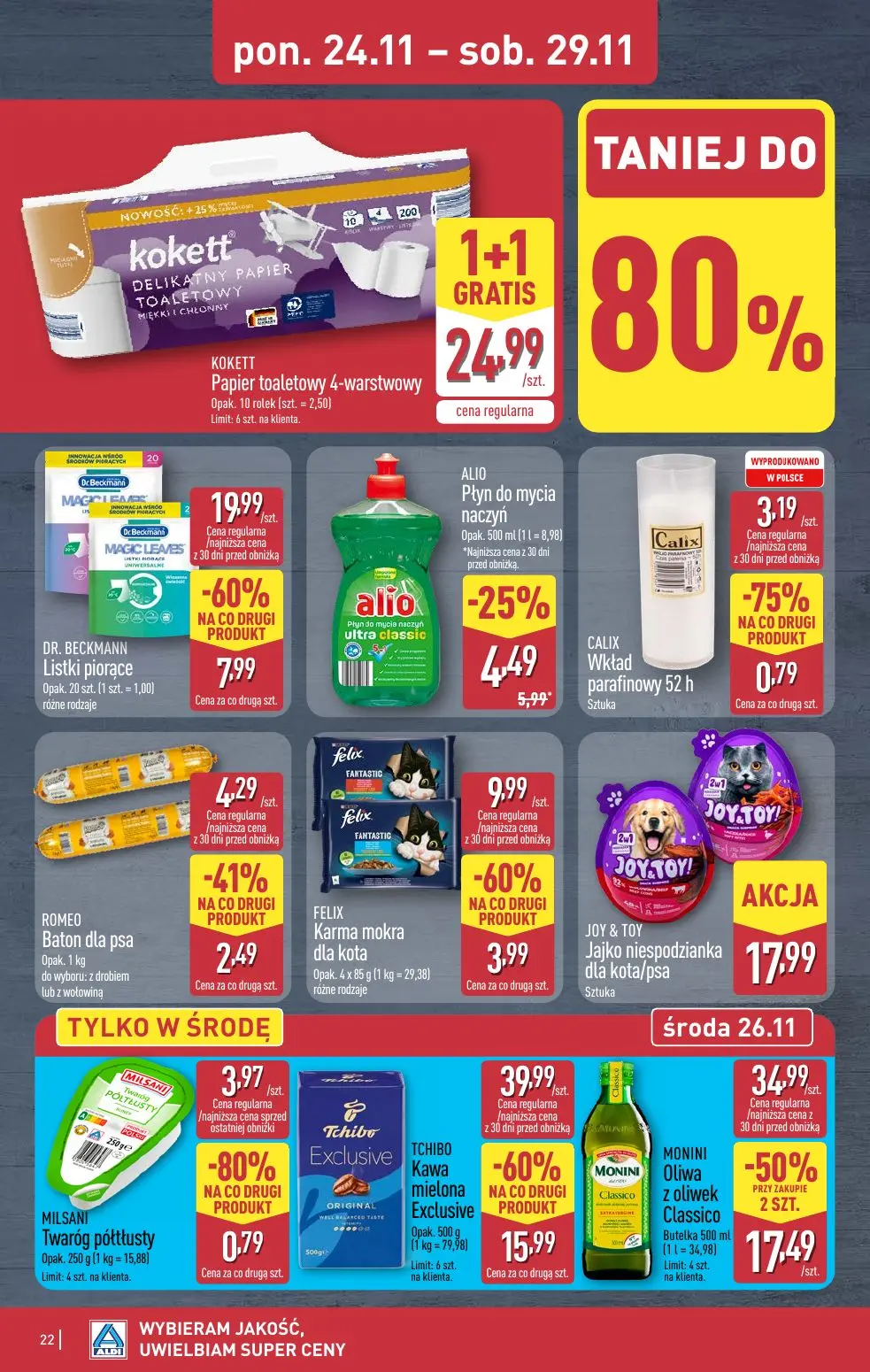gazetka promocyjna ALDI Tydzień mega oszczędności - Strona 22