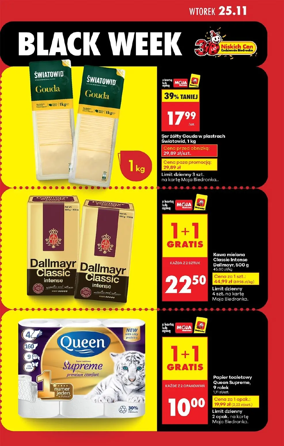 gazetka promocyjna Biedronka Od poniedziałku. Lada tradycyjna - Strona 7