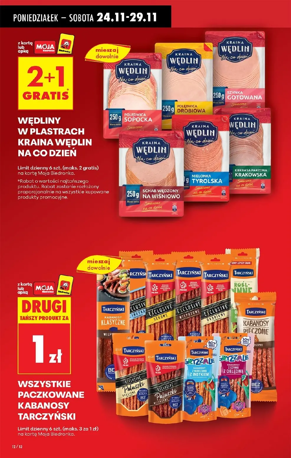 gazetka promocyjna Biedronka Od poniedziałku. Lada tradycyjna - Strona 14