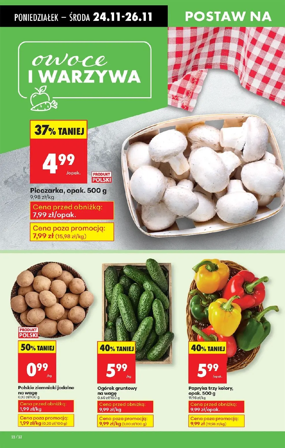 gazetka promocyjna Biedronka Od poniedziałku. Lada tradycyjna - Strona 28