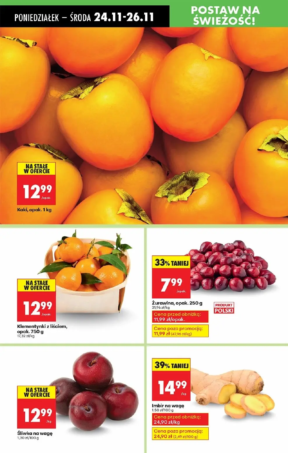 gazetka promocyjna Biedronka Od poniedziałku. Lada tradycyjna - Strona 33