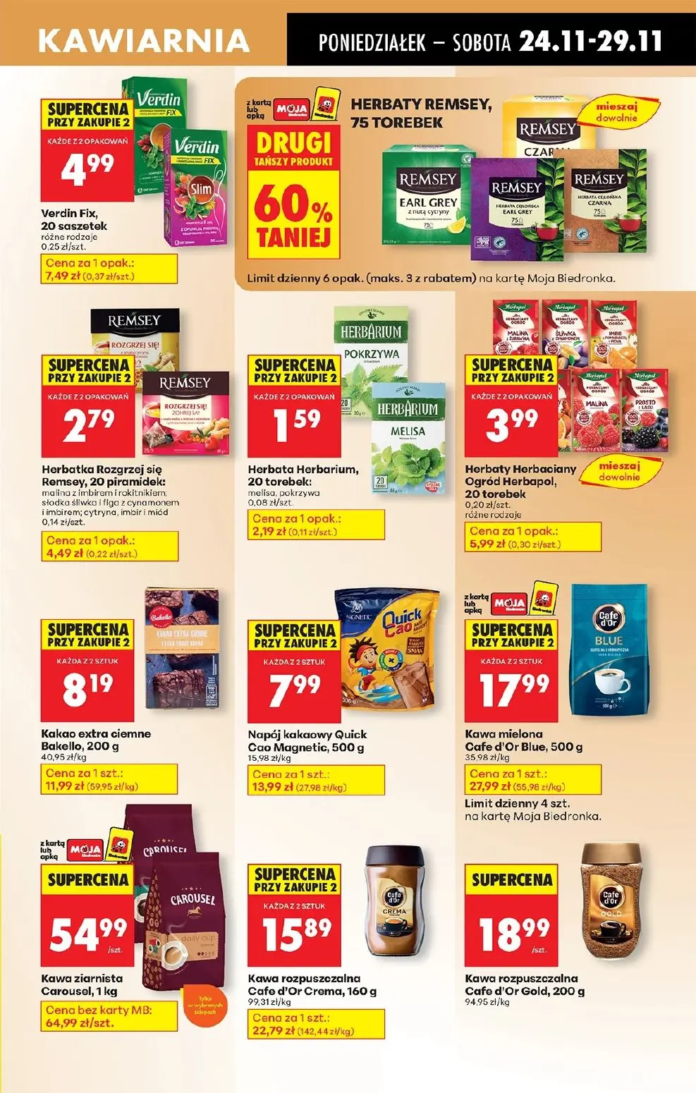 gazetka promocyjna Biedronka Od poniedziałku. Lada tradycyjna - Strona 67