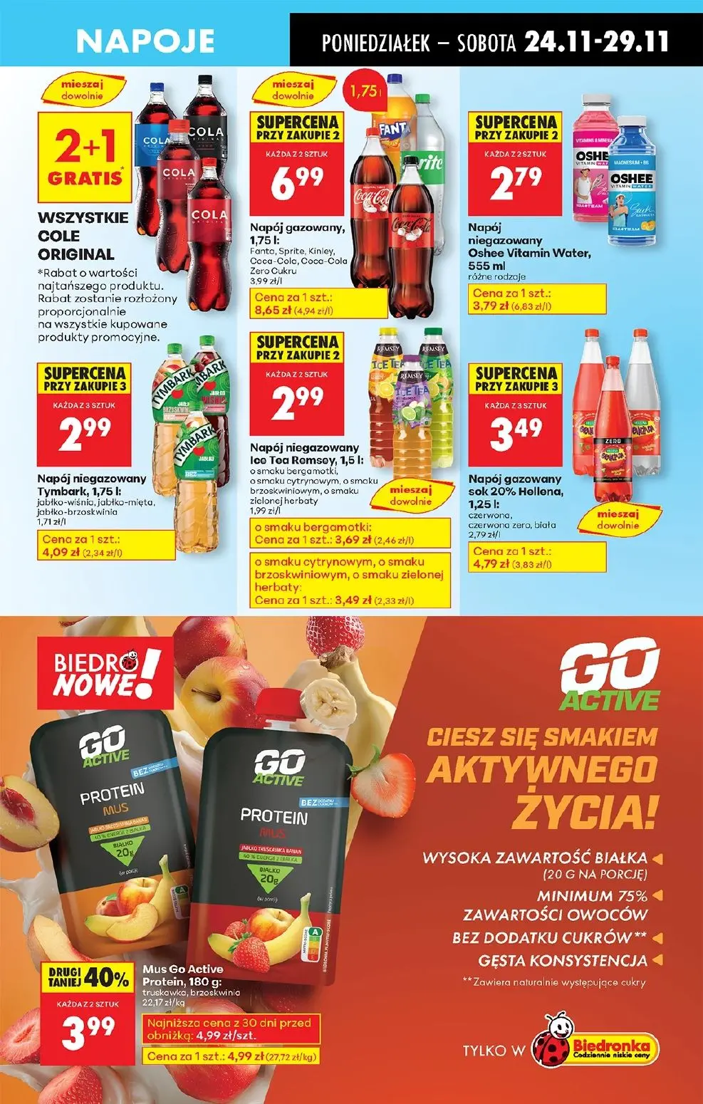 gazetka promocyjna Biedronka Od poniedziałku. Lada tradycyjna - Strona 69
