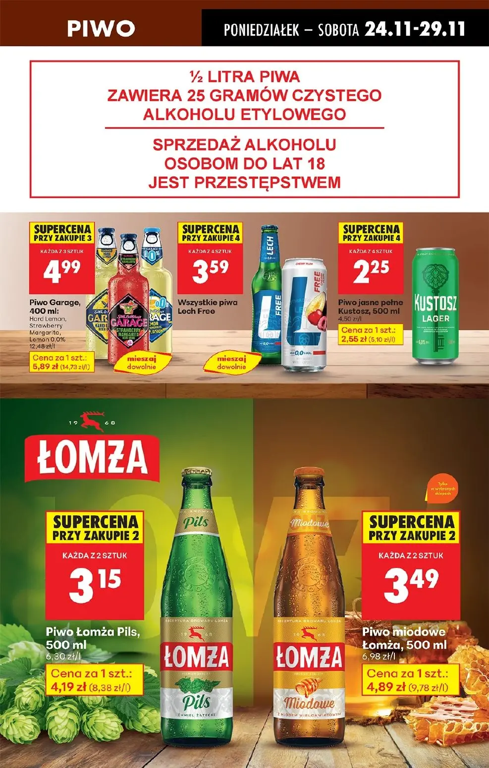 gazetka promocyjna Biedronka Od poniedziałku. Lada tradycyjna - Strona 71