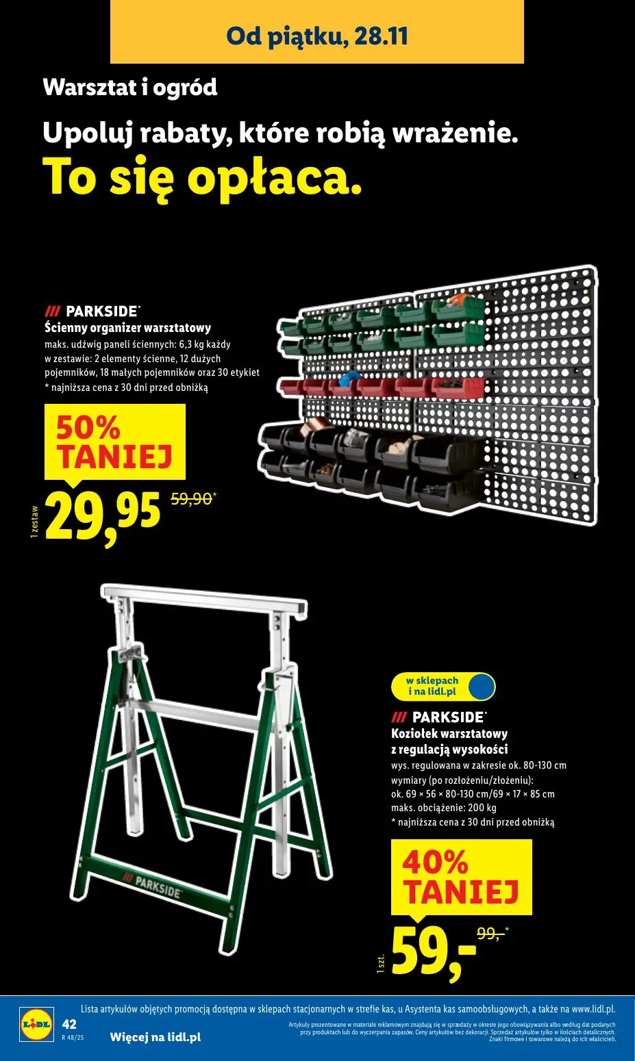 gazetka promocyjna LIDL Od poniedziałku - Strona 46