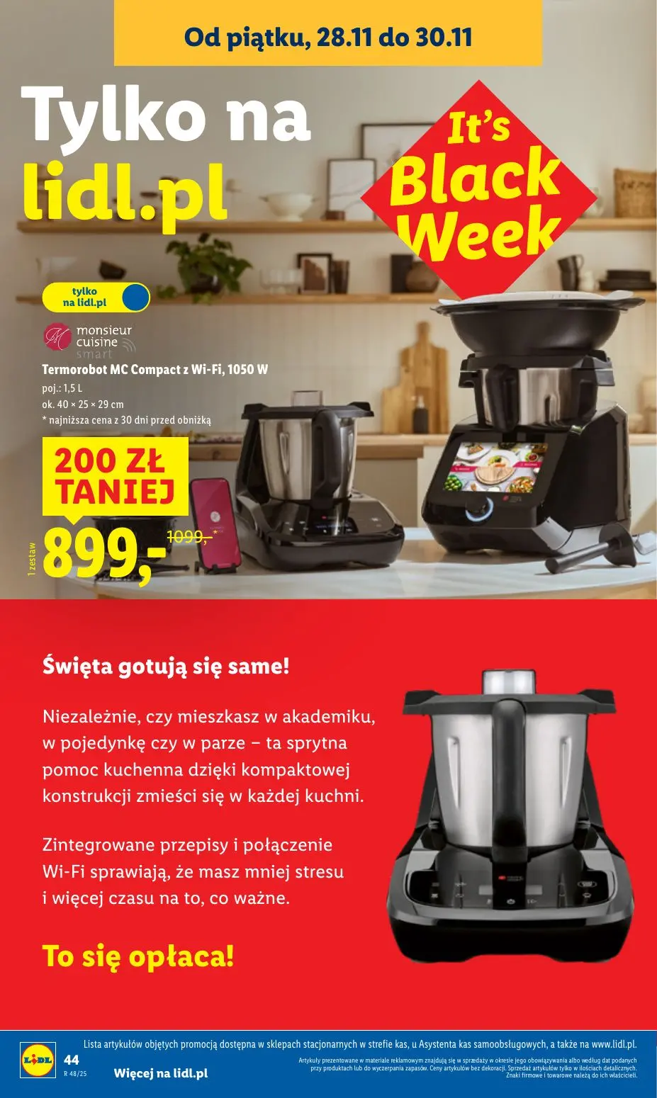 gazetka promocyjna LIDL Od poniedziałku - Strona 48