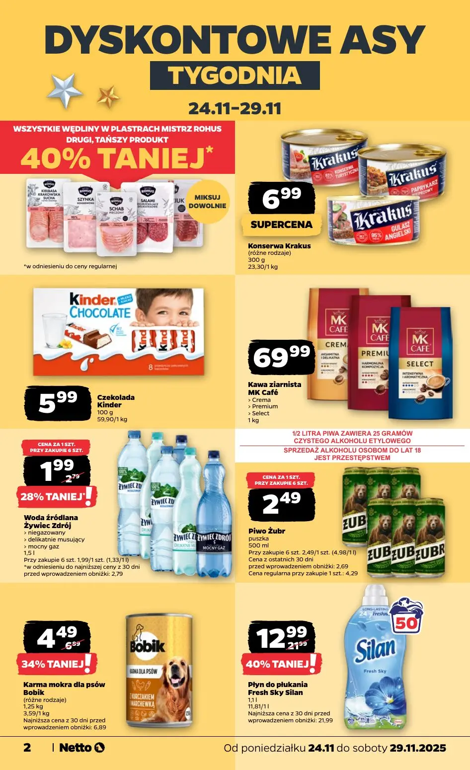 gazetka promocyjna NETTO Zadziwiająco tanie Święta 🎄 - Strona 2