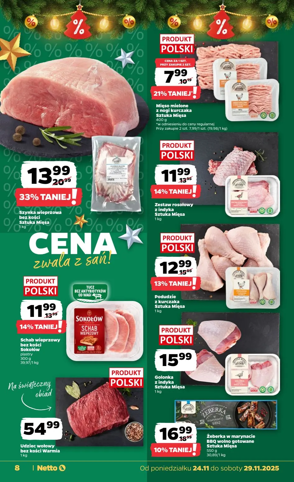 gazetka promocyjna NETTO Zadziwiająco tanie Święta 🎄 - Strona 8