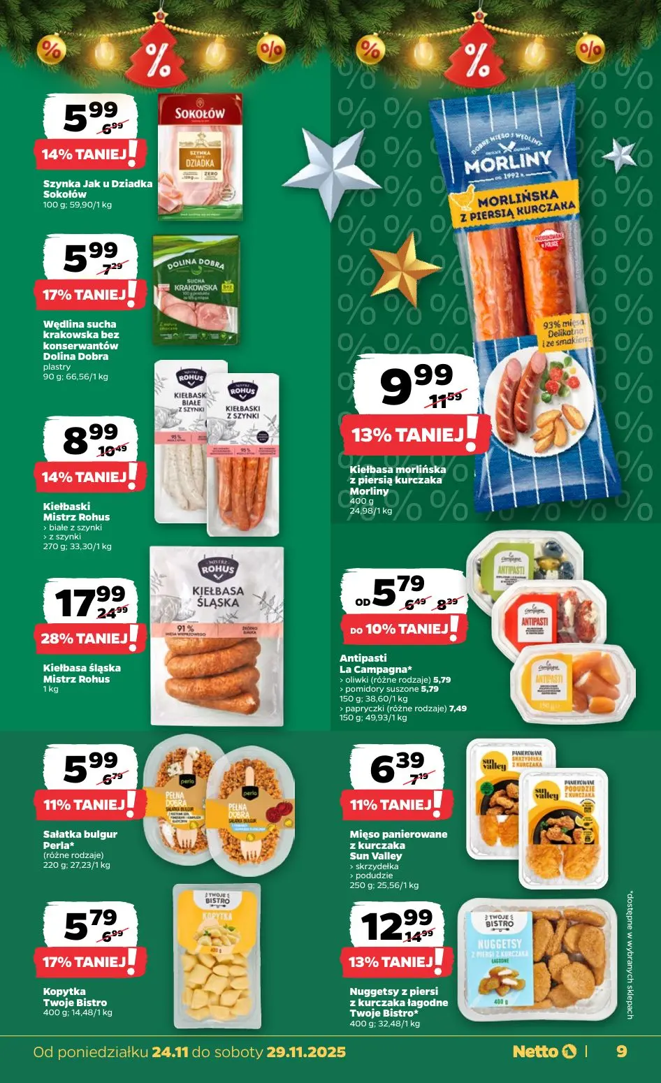 gazetka promocyjna NETTO Zadziwiająco tanie Święta 🎄 - Strona 9