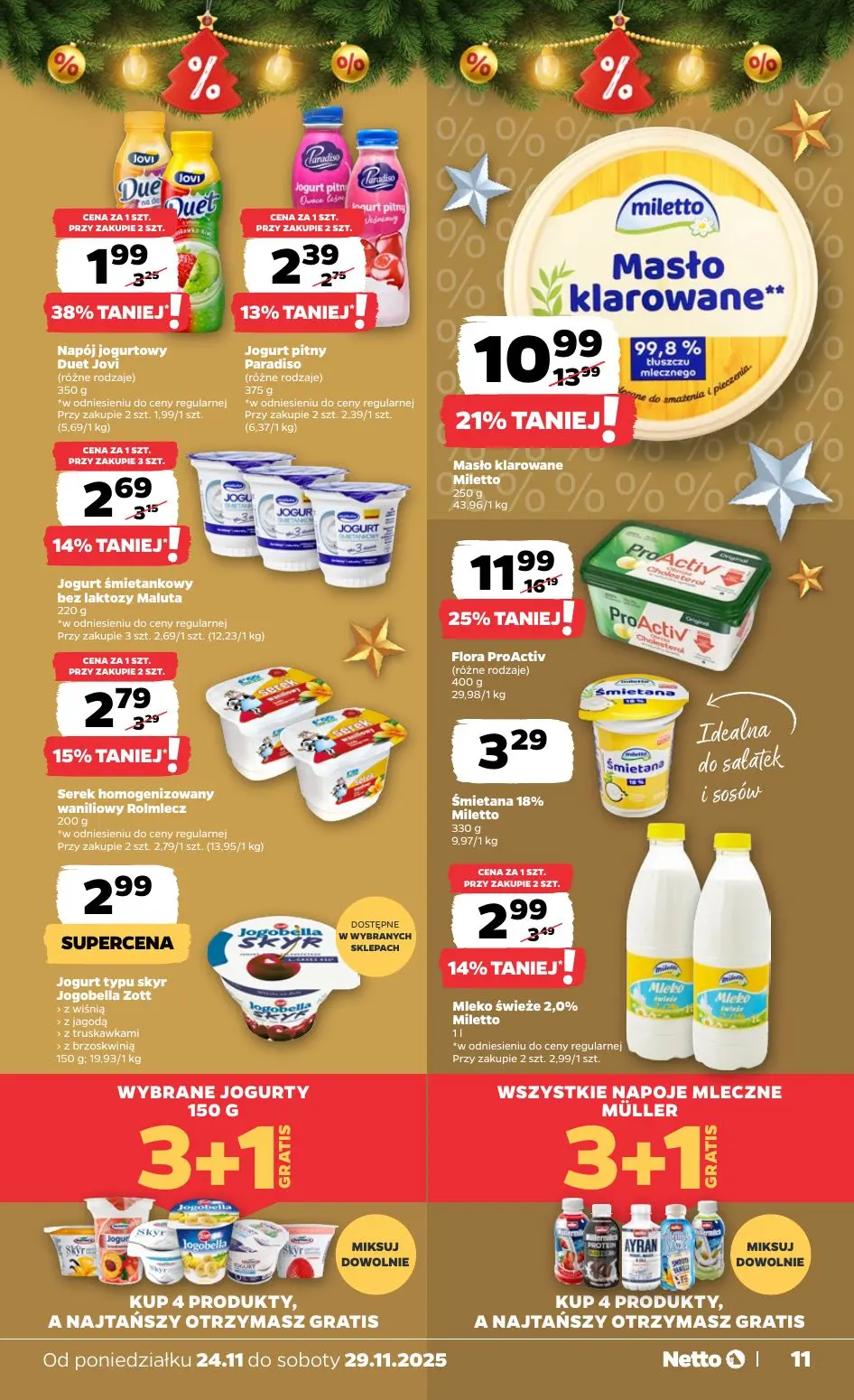 gazetka promocyjna NETTO Zadziwiająco tanie Święta 🎄 - Strona 11