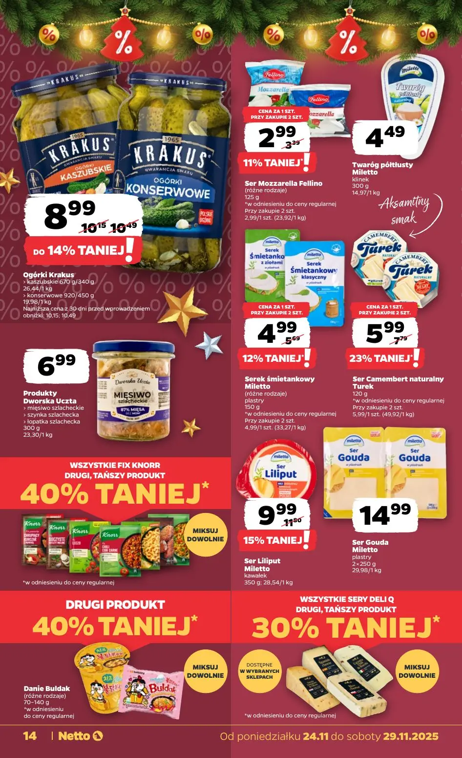 gazetka promocyjna NETTO Zadziwiająco tanie Święta 🎄 - Strona 14
