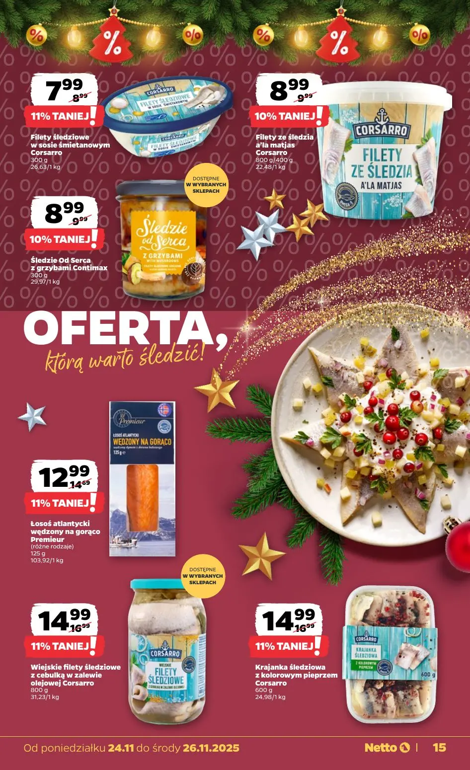 gazetka promocyjna NETTO Zadziwiająco tanie Święta 🎄 - Strona 15