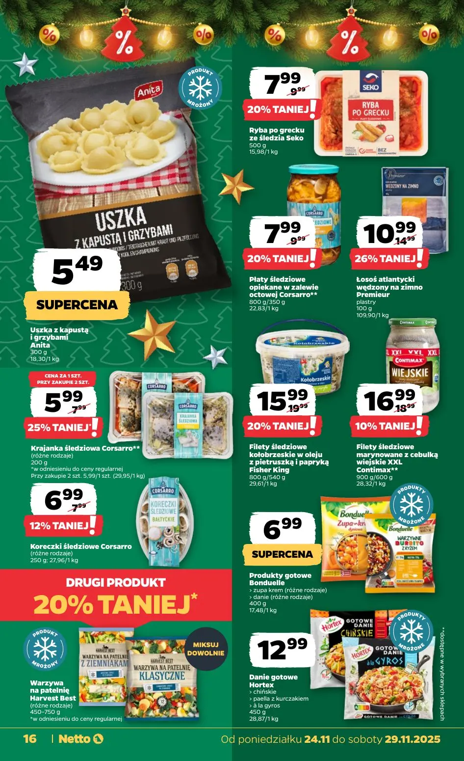 gazetka promocyjna NETTO Zadziwiająco tanie Święta 🎄 - Strona 16