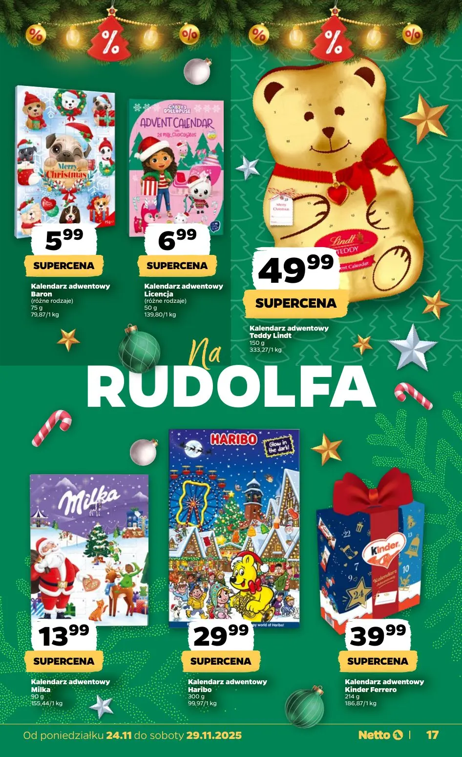 gazetka promocyjna NETTO Zadziwiająco tanie Święta 🎄 - Strona 17