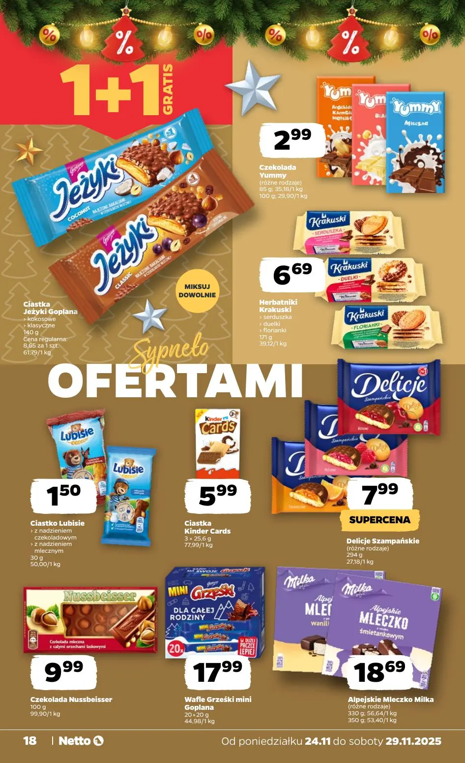gazetka promocyjna NETTO Zadziwiająco tanie Święta 🎄 - Strona 18